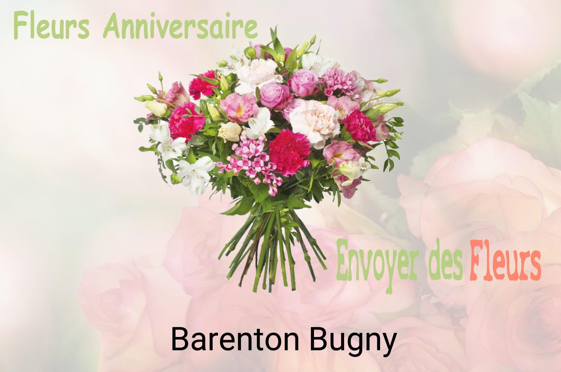 Bouquet de fleurs d’anniversaire livré à Barenton-Bugny